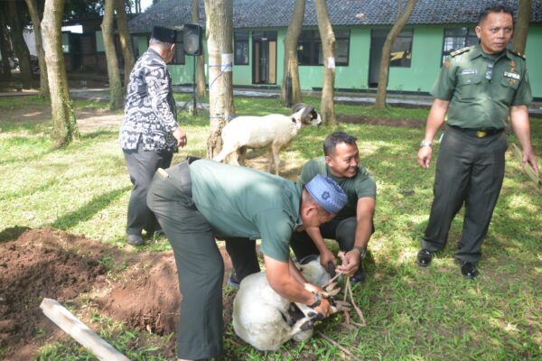 Korem 062/Tn Gelar Sosialisasi Tata Cara Penyembelihan Hewan Qurban Sesuai Syariat dan Protokol Kesehatan